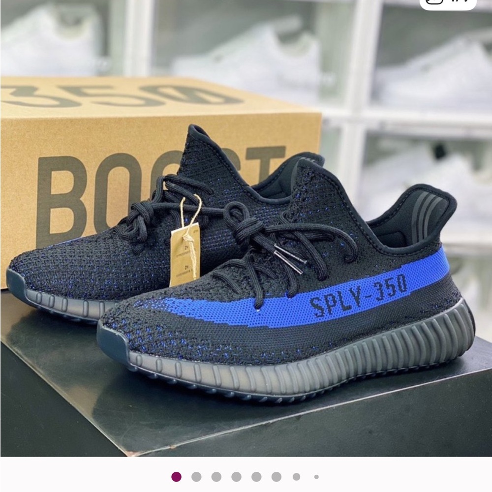 Yeezy Boost 350 V2 - Black and Blue